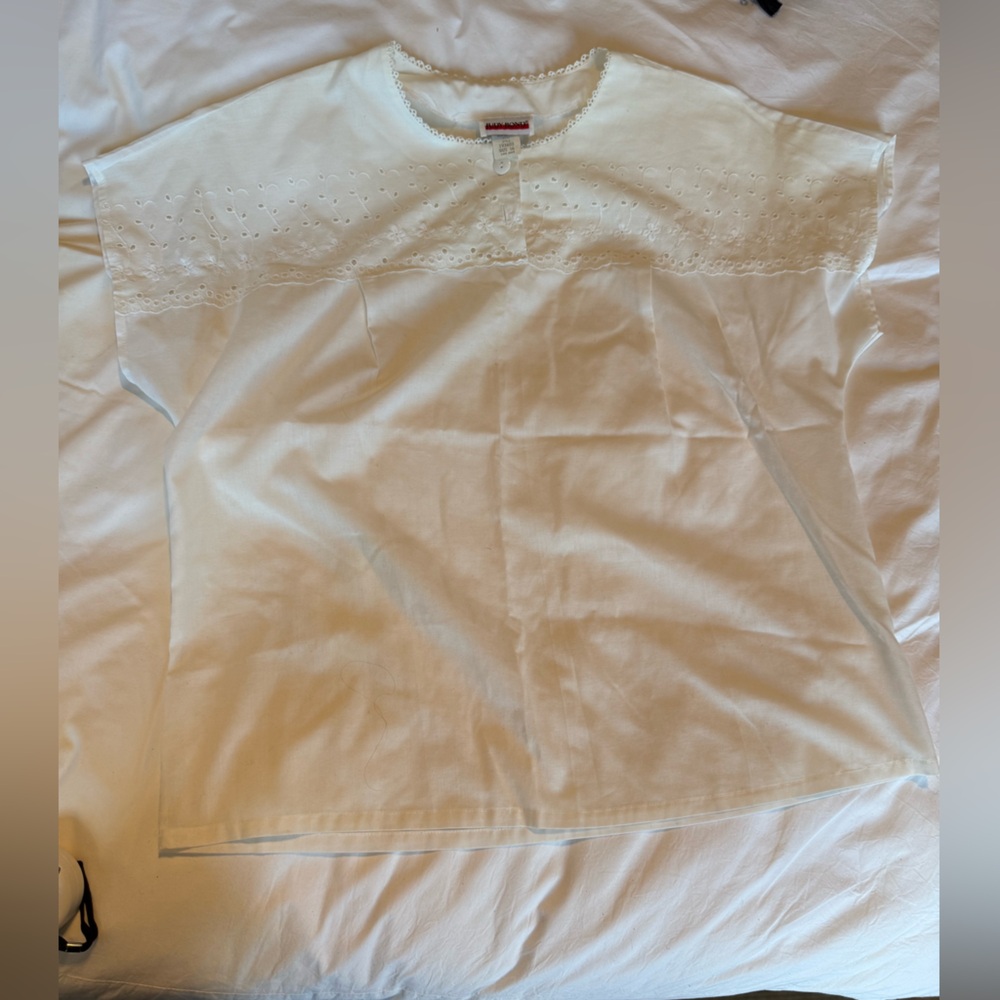 Vintage Cream Short Sleeve Shirt